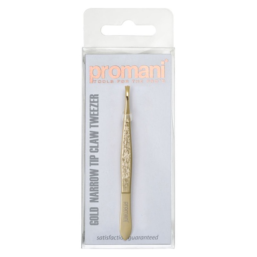 [PR-919] Promani Gold Narrow Tip Claw Tweezer